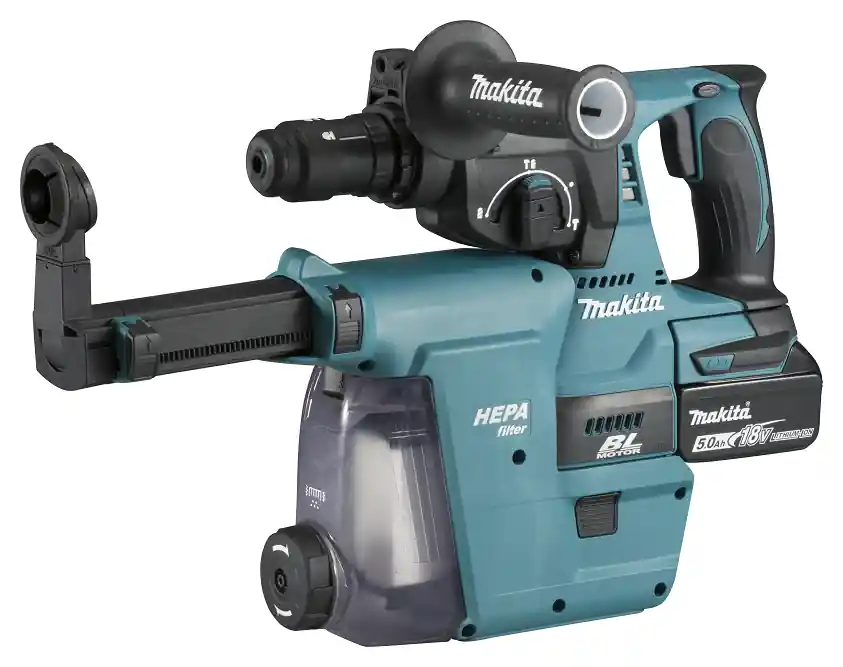 Makita aku kombinované kladivo Li-ion LXT 18V/5,0Ah, Makpac, DHR243RTJW