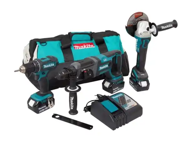 Makita DLX3078TX1 Aku sada DGA504+DHR241+DDF482 Li-ion LXT 18V