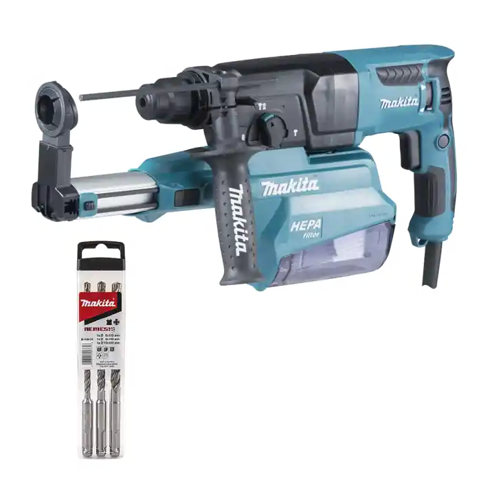 Makita HR2650X2 Kombinované kladivo s odsáváním 800 W