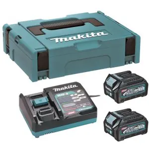 Makita XGT sada Li-ion XGT 40V 2ksBL4025+1ksDC40RA+1ksMakpac 191J81-6