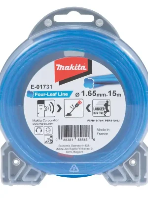 Makita E-01769 struna nylonová 1,65mm, modrá, 15m, speciální pro aku stroje
