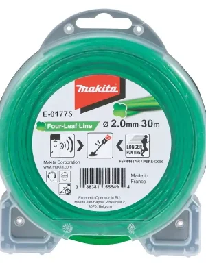 Makita E-01775 struna nylonová 2,0mm, zelená, 30m, speciální pro aku stroje