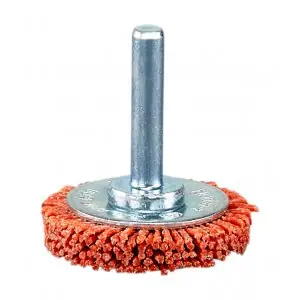 Kotoučový kartáč z nylonu, D-45571, hrubý, válcová stopka, 50 mm