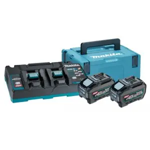 Makita sada Li-ion XGT 40V 2ksBL4050F+1ksDC40RB+1ksMakpac, 191U13-9