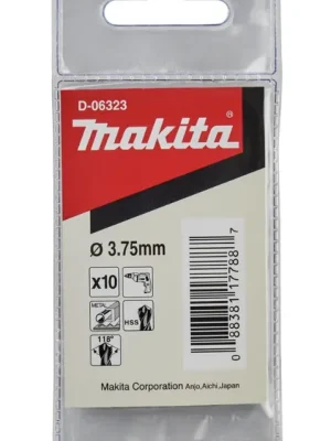Makita vrták do kovu HSS-G 3,75x70mm, 10ks bal