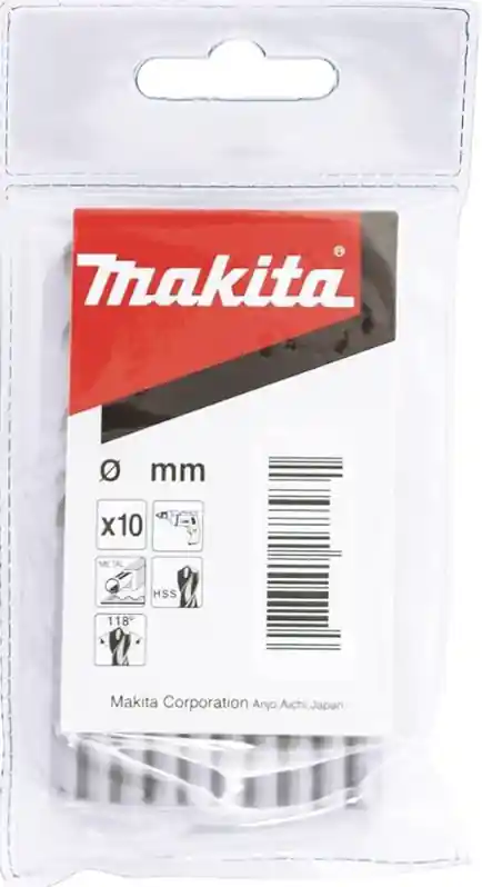 vrták do kovu HSS-G 6,5x101mm, 10ks bal
