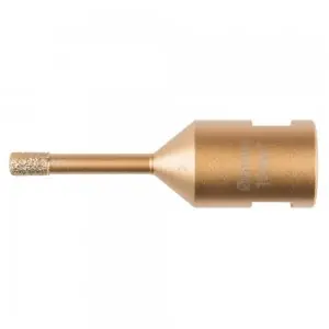 děrovka s diamantovým zrnem 6mm (se závitem M14 pro úhlovou brusku)