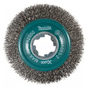 kotoučový kartáč z ocelového drátu-vlnitý drát průměr 0,3mm X-LOCK 100mm