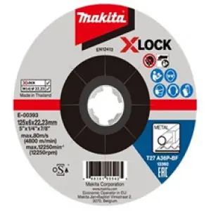 Makita brusný kotouč na kov X-LOCK 125x6mm
