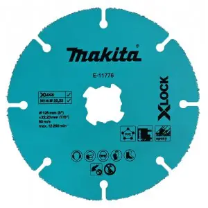 Makita řezný kotouč TCT X-LOCK 125mm