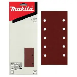 brusný papír suchý zip 115x229mm 10 děr K100 10ks=oldP-02200