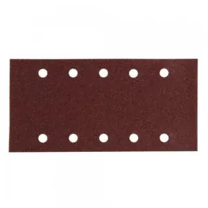 brusný papír suchý zip 115x229mm 10 děr K40 50ks