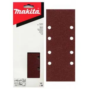 brusný papír 93x228mm 8 děr K150 10 ks