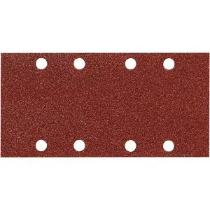 brusný papír 93x228mm 8 děr K80 50 ks
