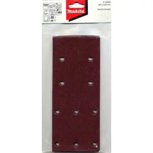 brusný papír suchý zip 100x240mm 10 děr K150 10ks=oldP-20694
