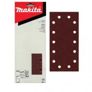 brusný papír suchý zip 115x229mm 14 děr K120 10ks