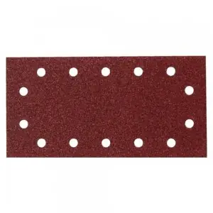 brusný papír suchý zip 115x229mm 14 děr K40 50ks