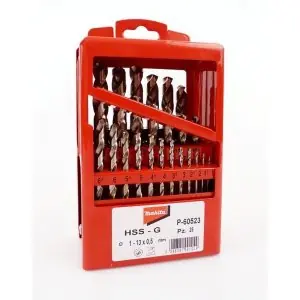 sada vrtáků do kovu HSS-G 1-13mm (po 0,5mm), 25ks