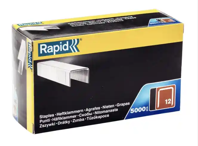 Rapid spony TYP 12 - 12/6 mm, 5000ks