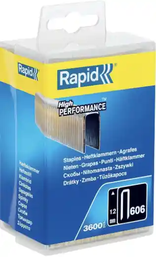 Rapid spony - 606/12 mm, 3600ks