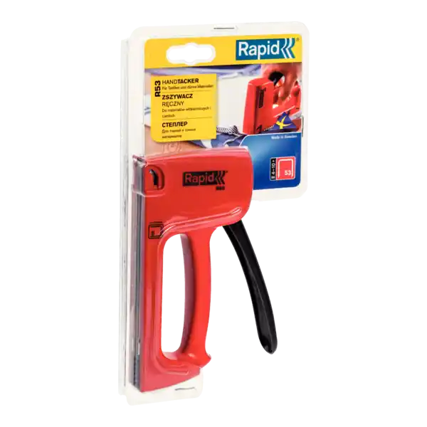 Rapid sponkovací pistol R53E (spony 53/4-10 mm), plastová, 5000060