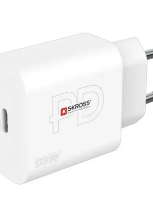 SKROSS DC56-PD30 USB-C nabíjecí adaptér Power charger 30W EU, Power Delivery, typ C