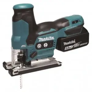 Makita aku bezuhlíková přímočará pila Li-ion LXT 18V/5,0 Ah, DJV185RTJ