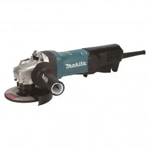 Makita úhlová bruska s brzdou 125mm, SJS, elektronika, sklopný vypínač, 1900W, GA5094