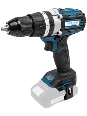 XTLINE aku vrtačka s příklepem bezuhlíková 18 V, 70 Nm, XT102805