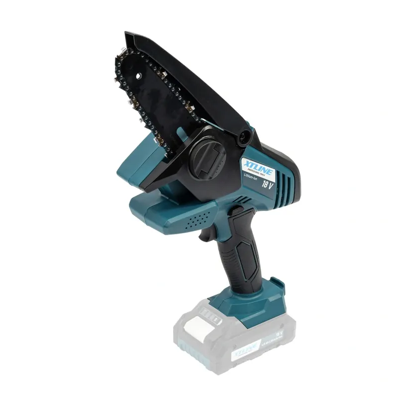 XTLINE aku řetězová mini pila bezuhlíková 18 V, XT102972