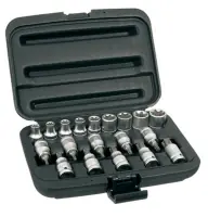 Sada bitových nástavců a nástavců Torx 1/2" 39D379