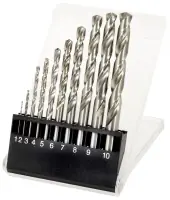 Sada spirálovitých vrtáků do kovu HSS-G SX911-0100