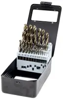 Sada spirálovitých vrtáků do kovu HSS-Co SX915-5251