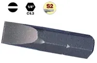 Bity 1/4" plochý 25 mm