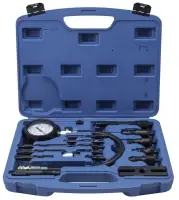 Kompresiometr, tester komprese diesel, 16 kusů QS30196