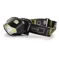COB LED + LED čelovka, 220 lm, 3× AAA P3536