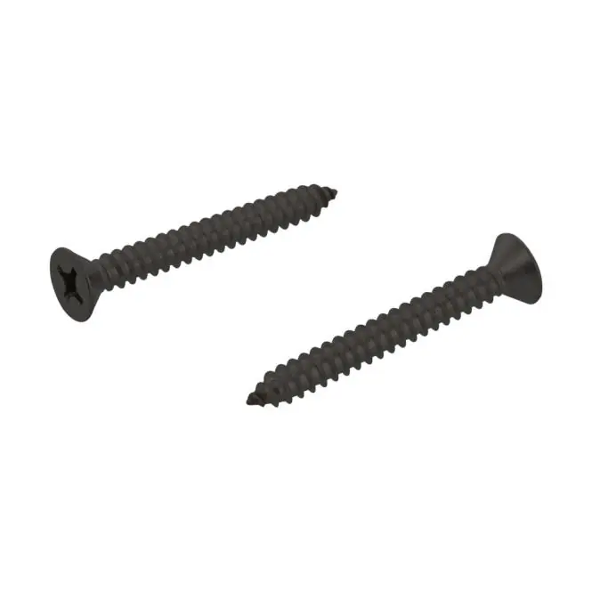 šroub 3.5x 13 DIN7982C/A4 - black