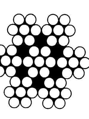 lano 1.0 ( 7 x 7 dr.) DIN 3055/1.4401