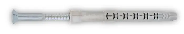 hmoždinka FM-X5+vrut zap.hl. 8 x 80/10 T30 nylon/zinek