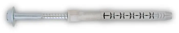 hmoždinka FM-X5+vrut se šestihrannou hlavou 10 x 85 nylon/zinek