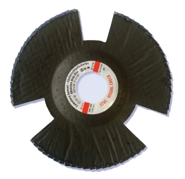 Lamelový kotouč na ocel a nerez 115mm / zrno 40 PF Visual - ZIRKON