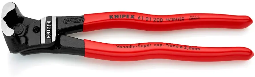 Kleště štípací čelní pákové 200mm Knipex