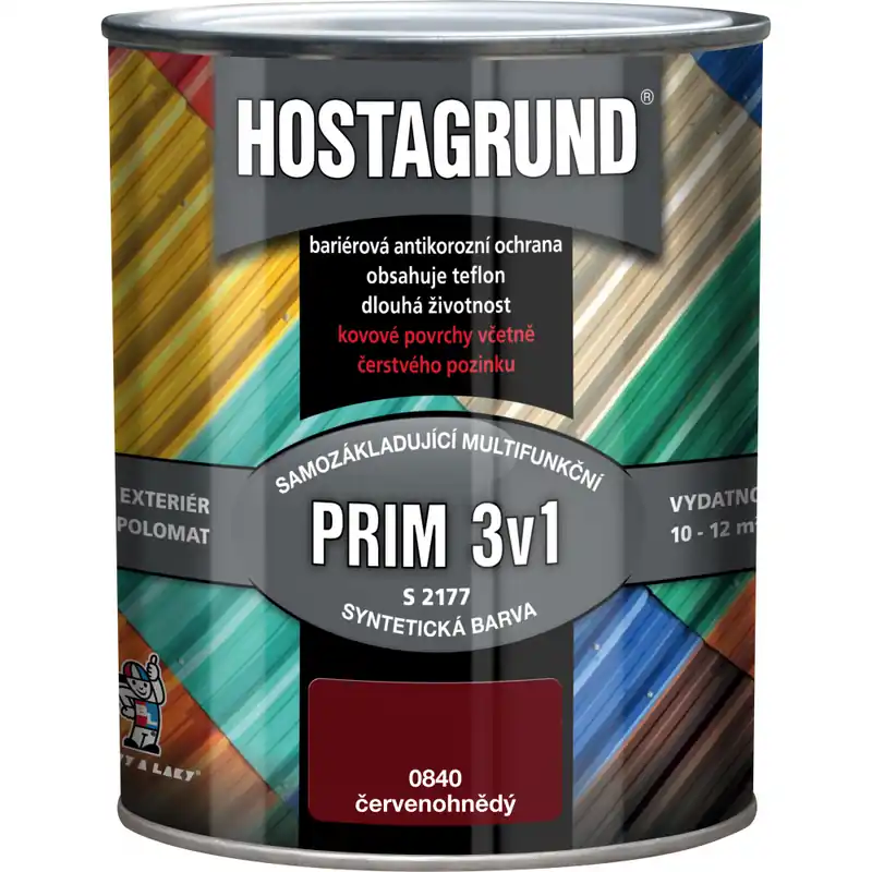 S 2177/0840 Hostagrund 3v1 červenohnědá 0,6l