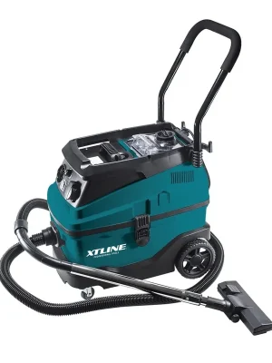 XT102810 Průmyslový vysavač se synchronizovanou zásuvkou 1600 W, 30 L XTline