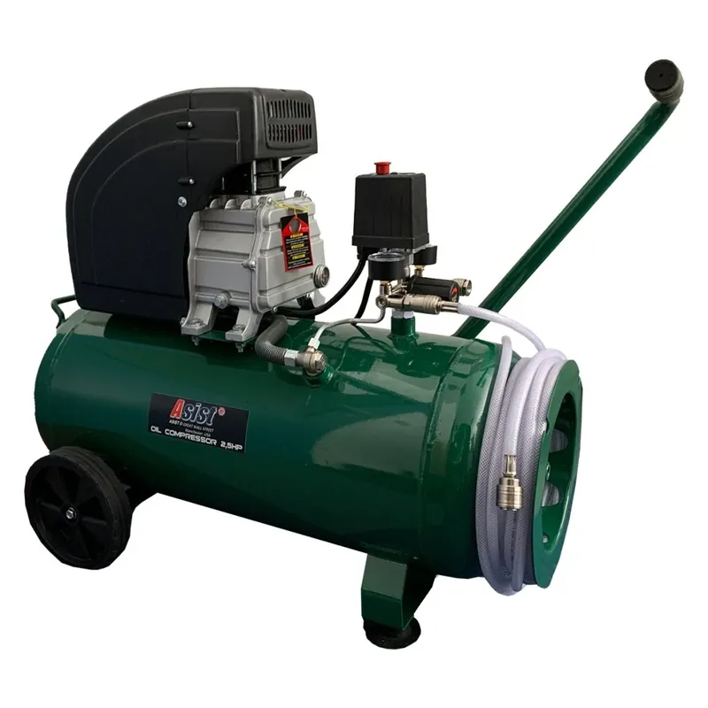 AE7C180-50 Kompresor olejový s tlakovou hadicí 1800 W, 50 L ASIST