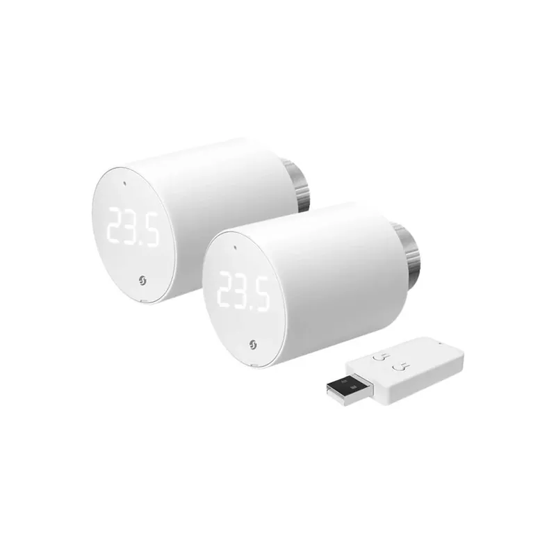 Shelly BLU TRV Thermostatic head, WiFi/Bluetooth (2 pieces with ovládání unit)