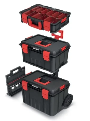 Kufr s organizerem 4v1 na kolečkách MODULAR SOLUTION Kistenberg