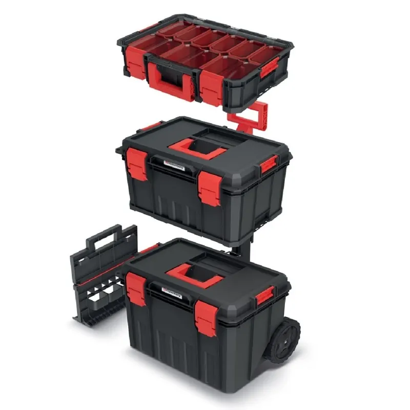 Kufr s organizerem 4v1 na kolečkách MODULAR SOLUTION Kistenberg