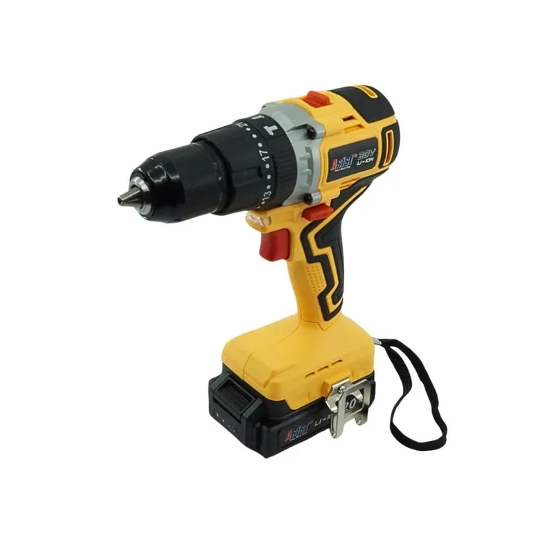 AKU GANG AE2V20AB-201P-BMC AKU vrtačka s příklepem BRUSHLESS 20 V, 2,0 Ah START SET ASIST