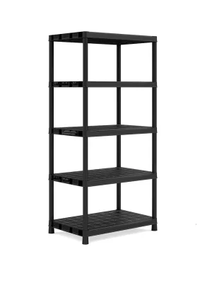 Tribac 009505BK Regál Plus XL, 5 polic, šířka 90 cm KIS-KETER